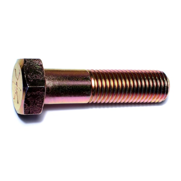 Midwest Fastener Grade 8, 1"-8 Hex Head Cap Screw, Zinc Yellow Steel, 4 in L, 5 PK 00793 - main